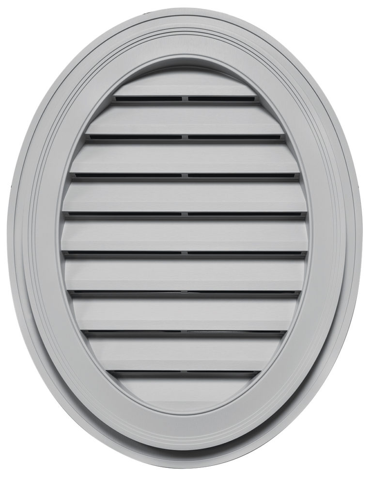 Oval Exterior Wall Vent